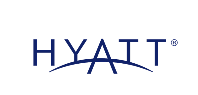 HYATT Logo The logo for the company HYATT.